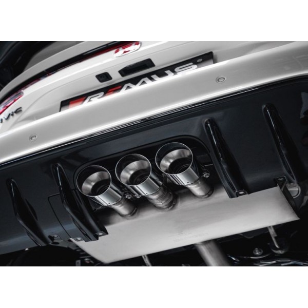 Sistema Di Scarico Posteriore Con Downpipe Remus Per Honda Civic TypeR