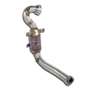 Kit Tubo Turbina + Catalizzatore Metallico Supersprint Per Abarth Grande Punto (199)