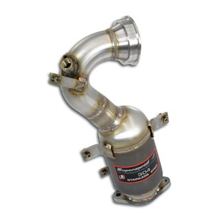 Kit Tubo Turbina + Catalizzatore Metallico 200 Cpsi Supersprint Per Abarth Grande Punto (199)