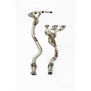 Collettore Acciaio Inox + Kit Tubi Collegamento. Supersprint Per Alfa Romeo 147 Gta