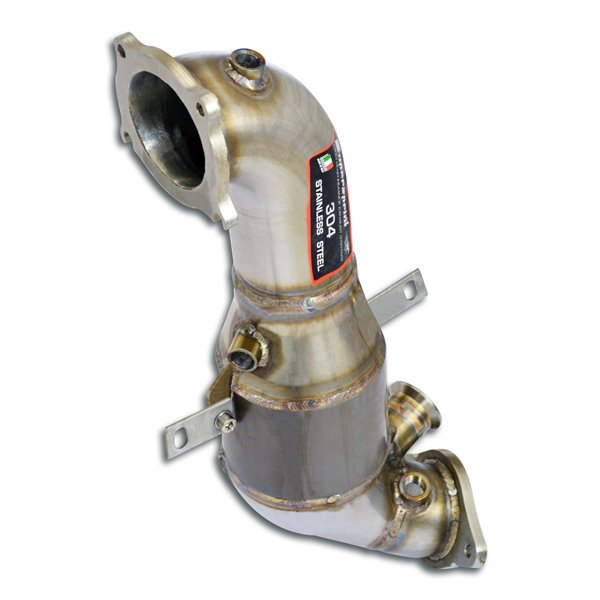 Downpipe + Catalizzatore Metallico 100Cpsi Supersprint Per Alfa Romeo Giulia