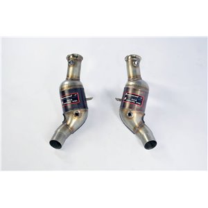 Downpipe Destro + Catalizzatore Metallico 200Cpsi Supersprint Per Alfa Romeo Giulia