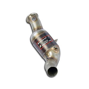 Downpipe Sinistro + Catalizzatore Metallico 200Cpsi Supersprint Per Alfa Romeo Giulia