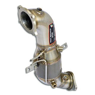 Downpipe + Catalizzatore Metallico 200Cpsi Supersprint Per Alfa Romeo Stelvio