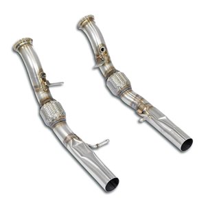 Downpipe Destro - Sinistro(Sostituisce Catalizzatore) Supersprint Per Alfa Romeo Stelvio