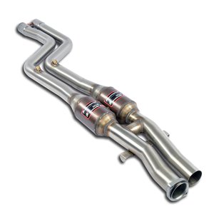 Anteriore Con Catalizzatore Metallico 100Cpsi Wrc Supersprint Per Alpina Bmw Serie 3 (E36)