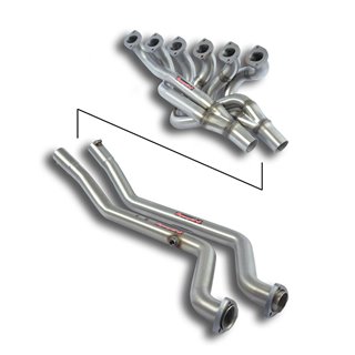 Collettore Inox + Tubi Di Collegamento(Guida A Sinistra) Supersprint Per Alpina Bmw Serie 5 (E28)