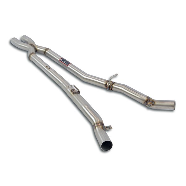 Kit Tubi Centrali Destro - Sinistro "X-Pipe"Presa Nox Supersprint Per Alpina Bmw Serie 6 (E63 E64)