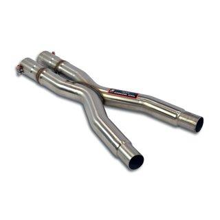 Tubo Centrale + "X-Pipe" Supersprint Per Alpina Bmw Serie 8 (E31)