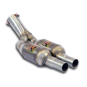 Anteriore Con Catalizzatore Metallico Destro - Sinistro Supersprint Per Audi S Rs S1