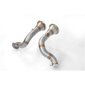 Kit Downpipe Destro + Sinistro(Sostituisce Catalizzatore) Supersprint Per Bentley