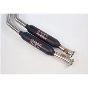 Silenziatore + Tubo Anteriore "X-Pipe" Supersprint Per Bmw Classic Serie 3 E30