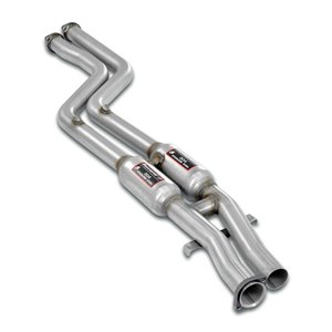 Anteriore Silenziato Con "H-Pipe" Supersprint Per Bmw Classic Serie 3 E36