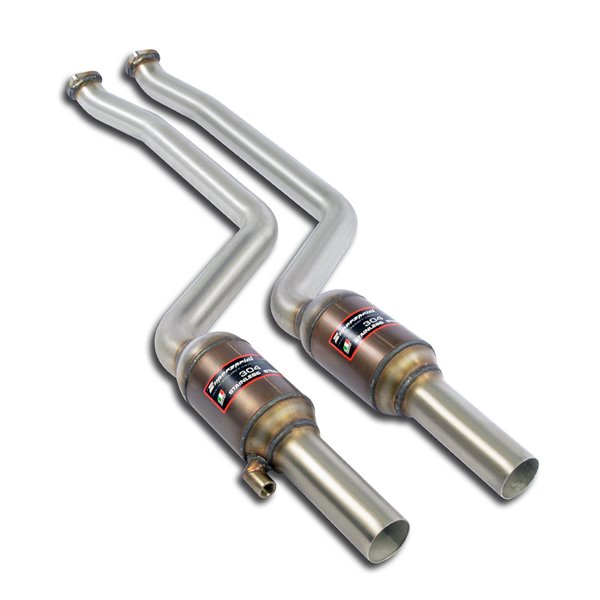 Scarico Anteriore Con Catalizzatore Metallico 200 Cpsi Destro + Sinistro Supersprint Per Bmw M 1 Coupè