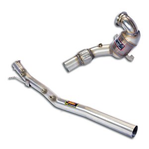 Tubo Turbina Con Catalizzatore Metallico Wrc 100 Cpsi(Elimina Gpf) Supersprint Per Cupra Ateca