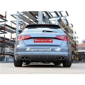 Kit 4 Terminali 100X75 Destro + 100X75 Sinistro Supersprint Per Cupra Ateca