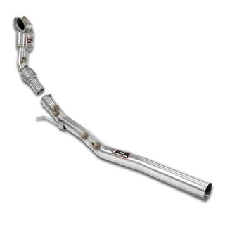 Tubo Turbina Con Catalizzatore Metallico Wrc 100 Cpsi Supersprint Per Cupra Ateca