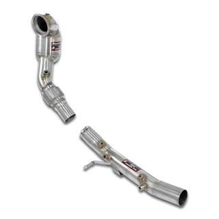 Tubo Turbina Con Catalizzatore Metallico 200 Cpsi - Elimina Gpf Supersprint Per Cupra Leon