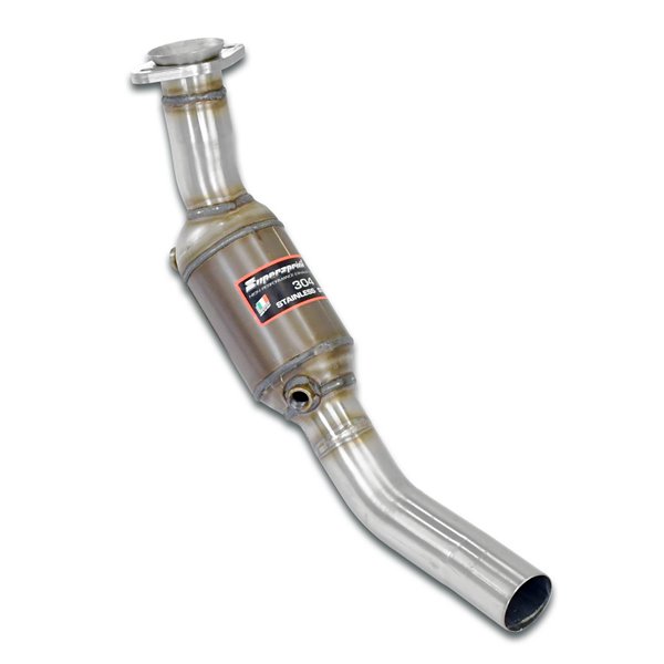 Downpipe Destro Con Catalizzatore Metallico Supersprint Per Daimler Vanden Plas