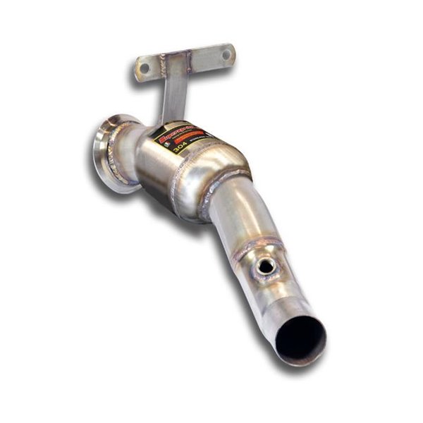 Anteriore Sinistro Con Catalizzatore Metallico Supersprint Per Ferrari 458 Italia