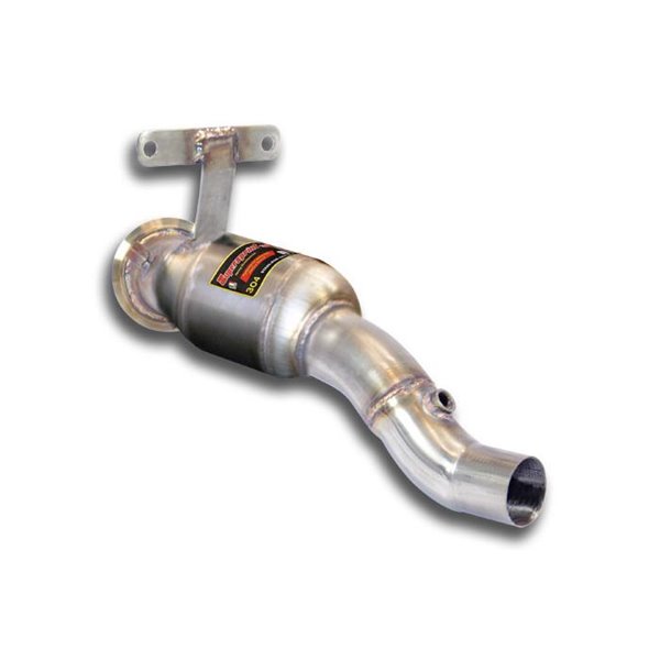 Anteriore Destro Con Catalizzatore Metallico Supersprint Per Ferrari 458 Italia