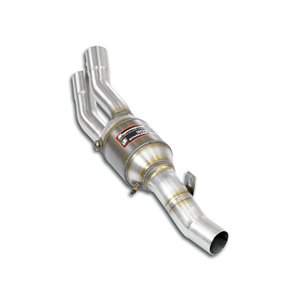 Anteriore Sinistro Con Catalizzatore Metallico Supersprint Per Ferrari 550