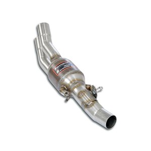 Scarico Anteriore Sinistro Con Catalizzatore Metallico. Supersprint Per Ferrari 575M