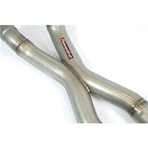 Kit Tubi Centrali Destro + Sinistro "X-Pipe" Supersprint Per Ferrari 612 Scaglietti