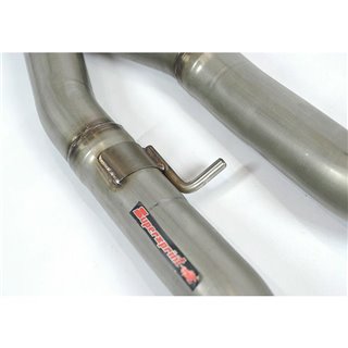 Kit Tubi Centrali Destro + Sinistro "X-Pipe" Supersprint Per Ferrari 612 Scaglietti