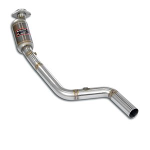 Downpipe Sinistro + Catalizzatore Metallico Supersprint Per Jaguar F-Type