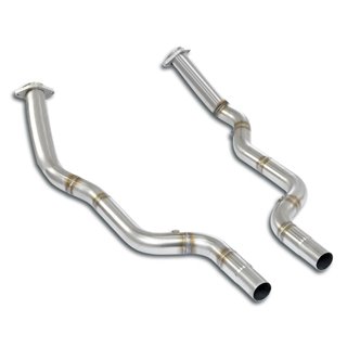 Kit Downpipe Destro - Sinistro(Elimina Catalizzatore) Supersprint Per Jaguar F-Type