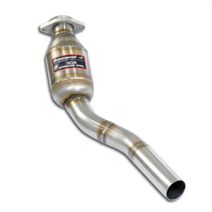 Downpipe Sinistro + Catalizzatore Metallico Supersprint Per Jaguar Xkr '09 -