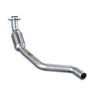 Anteriore Con Catalizzatore Metallico Sinistro Supersprint Per Jaguar Xf '08 -