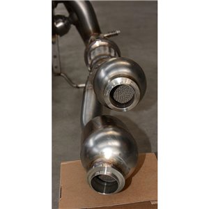 "Y-Pipe" Destro Con Catalizzatore Metallico Supersprint Per Lamborghini Aventador Lp