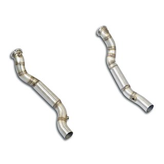 Kit Downpipe Destro - Sinistro(Elimina Catalizzatore) Supersprint Per Maserati Quattroporte 2013 -