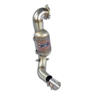 Downpipe + Catalizzatore Metallico 200Cpsi Supersprint Per Mercedes W176 A Facelift 2016 -