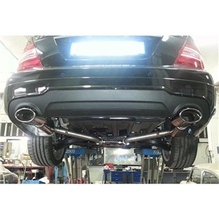 Kit Terminali Destro - Sinistro 145X95 Supersprint Per Mercedes W204 C