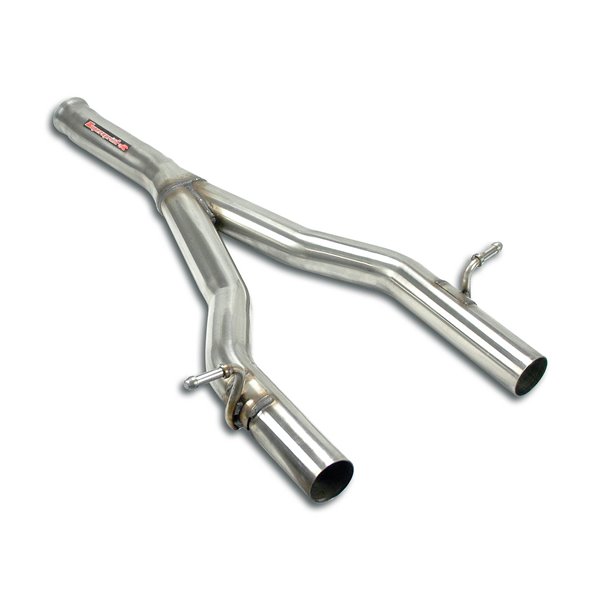 Tubo Centrale "Y-Pipe"Inlet Ø75Mm Supersprint Per Mercedes W204 C