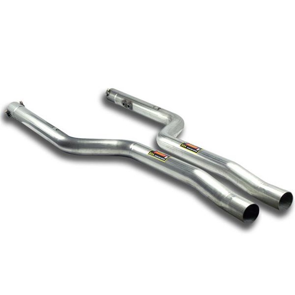 Tubi Anteriori Destro - Sinistro(Sostituzione Catalizzatore) Supersprint Per Mercedes W204 C