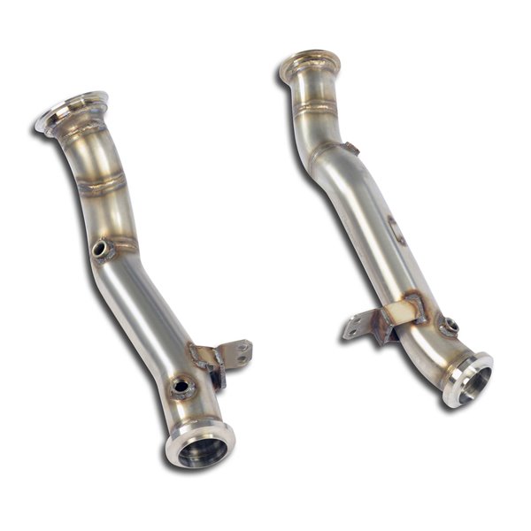 Kit Downpipe Destro + Sinistro(Sostituisce Catalizzatore) Supersprint Per Mercedes W205 C (Berlina)