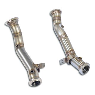 Kit Downpipe Destro + Sinistro(Sostituisce Catalizzatore) Supersprint Per Mercedes S205 C (S.W.)