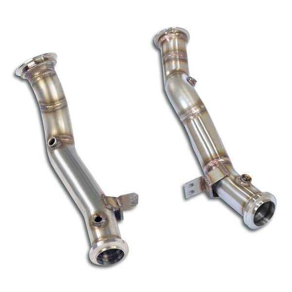 Kit Downpipe Destro + Sinistro(Sostituisce Catalizzatore) Supersprint Per Mercedes A205 C (Cabrio)