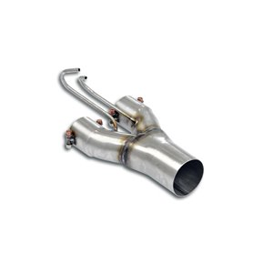 Tubo Raccordo "Y-Pipe" (2-1) Supersprint Per Mercedes A205 C (Cabrio)