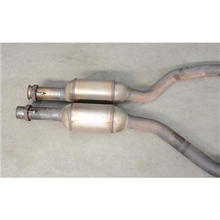 Anteriore Destro Con Catalizzatore Metallico 100 Cpsi Supersprint Per Mercedes W210 E (Berlina)