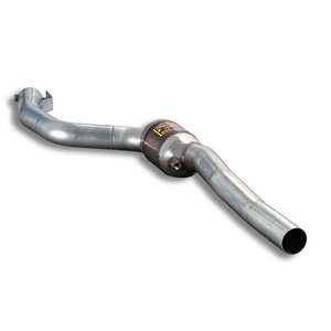 Anteriore Con Catalizzatore Metallico Sinistro Supersprint Per Mercedes W211 E