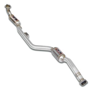 Anteriore Sinistro + Doppio Catalizzatore Metallico 200Cpsi Supersprint Per Mercedes W211 E