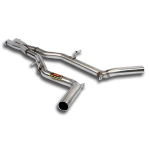 Tubo Centrale X-Pipe Supersprint Per Mercedes W212 E 2009 - 2013