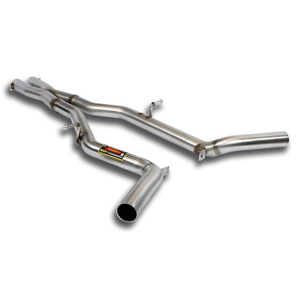 Tubo Centrale X-Pipe Supersprint Per Mercedes W212 E 2009 - 2013