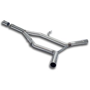 Tubo Centrale "Y-Pipe" Supersprint Per Mercedes W212 E Facelift 2013 - 2016