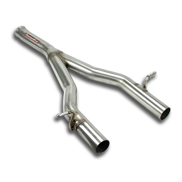 Tubo Centrale "Y-Pipe"Inlet Ø80Mm Supersprint Per Mercedes C207 E (Coupè) 2009 - 2013